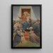 La Madone des nécessiteux - Hermann Eichler — ingelijst kunstwerk aan de muur
