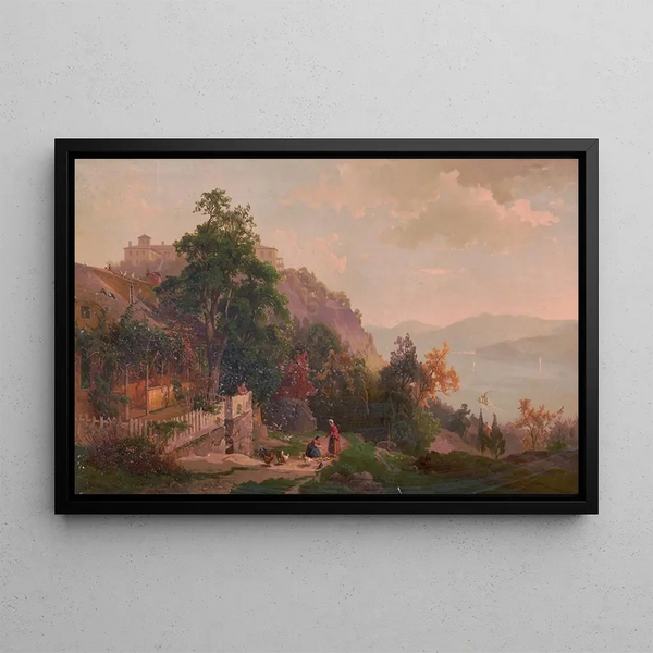 Hermann Fuechsel - View on the Hudson near West Point.webp