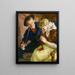 Young Love - Hermann Groeber — framed artwork on a wall