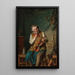 Luthier - Hermann Kern — ingelijst kunstwerk aan de muur
