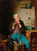 Muziekles - Hermann Kern — weergave van het kunstwerk