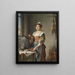 Merchant of Games - Hermann Kern — framed artwork on a wall