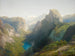 Lac Miroir, Yosemite - Hermann Ottomar Herzog — weergave van het kunstwerk