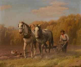 Hermann Ottomar Herzog - Plowing for the Next Crop.webp