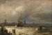 De Terugkeer van de Visserij - Hermann Ottomar Herzog — weergave van het kunstwerk