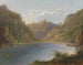 Lac des Quatre-Cantons - Hermann Ottomar Herzog — weergave van het kunstwerk