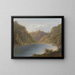 Lac des Quatre-Cantons - Hermann Ottomar Herzog — ingelijst kunstwerk aan de muur