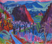 Landschap met kastanjebomen - Hermann Scherer — weergave van het kunstwerk