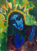 La tête du Christ - Hermann Stenner — weergave van het kunstwerk