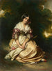 Italiaans meisje - Hermann Winterhalter — weergave van het kunstwerk