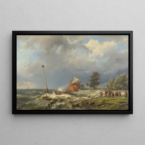 Hermanus Koekkoek - Fighting The Wind.webp