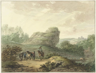 Hermanus Numan - Landschap met ruiters.webp