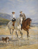 Aangename gezelschap - Heywood Hardy — weergave van het kunstwerk