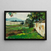 Frauenchiemsee from Gstadt - Hiasl Maier-Erding — framed artwork on a wall