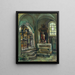 In the Frauenchiemsee Cathedral - Hiasl Maier-Erding — framed artwork on a wall
