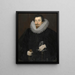 Portret van Sir John Harrington - Hieronimos Custodis — ingelijst kunstwerk aan de muur