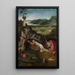 Saint Jerome - Jerome Bosch — framed artwork on a wall