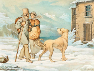 Hieronymus Hess - Scene on St Bernhard.webp