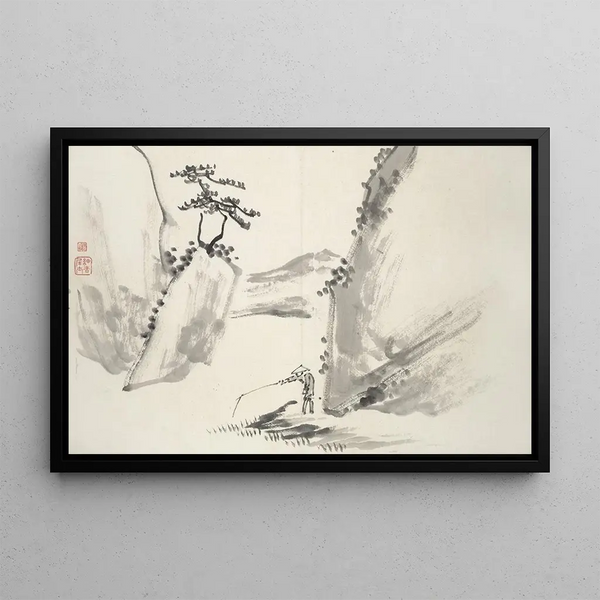 Hine Taizan - Album of Fifteen Ink Paintings Pl09.webp