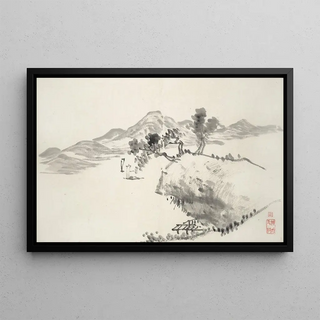 Hine Taizan - Album of Fifteen Ink Paintings Pl13.webp
