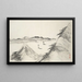 Album de quinze peintures à l'encre Pl15 - Hine Taizan — framed artwork on a wall