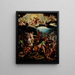 Het martelaarschap van Sint Catharina van Alexandrië - Hipólito de Rioja — ingelijst kunstwerk aan de muur