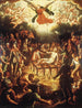 Het martelaarschap van Sint Laurentius - Hipólito de Rioja — weergave van het kunstwerk