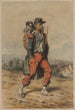 Soldier with Dog - Hippolyte Bellangé — artwork view