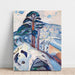 Reproductie van het schilderij Winter in Kragerø - Edvard Munch