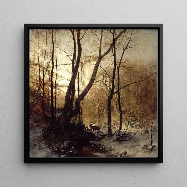 Hiver en Allemagne - Ludvig Munthe