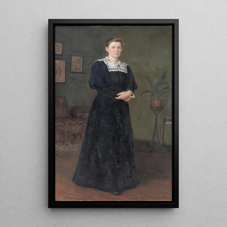 Holga Reinhard - The Painter Ane Marie Hansen.webp