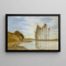 View of the Seine, Winds Harp - Homer Dodge Martin — framed artwork on a wall