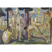 Reproduction of the painting of Naked Men in a Landscape - Edvard Munch