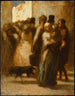 In de straat - Honoré Daumier — weergave van het kunstwerk