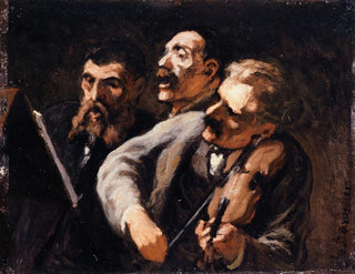 Honor Daumier - Trio damateurs.webp