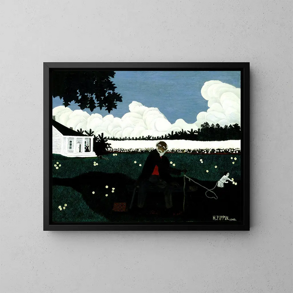Vieux Joe Noir - Horace Pippin — ingelijst kunstwerk aan de muur