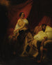 Judith Holopherne - Horace Vernet — weergave van het kunstwerk