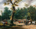 La dernière chasse de Louis XVI à Fontainebleau - Horace Vernet — weergave van het kunstwerk