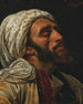 Portret van een Arabische man - Horace Vernet — weergave van het kunstwerk