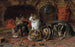 De Eerste Les - Horatio Henry Couldery — weergave van het kunstwerk