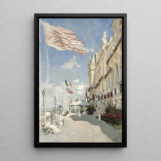 Hôtel des Roches Noires, Trouville van Claude Monet