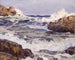 Dégagement après la tempête de septembre, côte du Maine - Howard Russell Butler — weergave van het kunstwerk