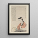 Une dame immortelle - Huang Shanshou — ingelijst kunstwerk aan de muur