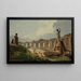 Aquaduct en ruïnes - Hubert Robert — ingelijst kunstwerk aan de muur