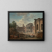 Sloop van het kasteel van Meudon - Hubert Robert — ingelijst kunstwerk aan de muur