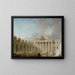 L'École de chirurgie en construction - Hubert Robert — ingelijst kunstwerk aan de muur