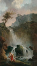 La Cascade - Hubert Robert — weergave van het kunstwerk