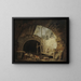 La violation des caveaux des rois dans la basilique de Saint-Denis en octobre 1793 - Hubert Robert — ingelijst kunstwerk aan de muur