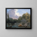 Parkscène - Hubert Robert — ingelijst kunstwerk aan de muur