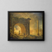 Romeinse ruïnes - Hubert Robert — ingelijst kunstwerk aan de muur